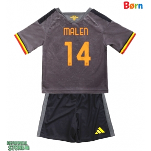 AS Roma Donyell Malen #14 Replika Babytøj Tredje sæt Børn 2026-27 Kortærmet (+ Korte bukser)